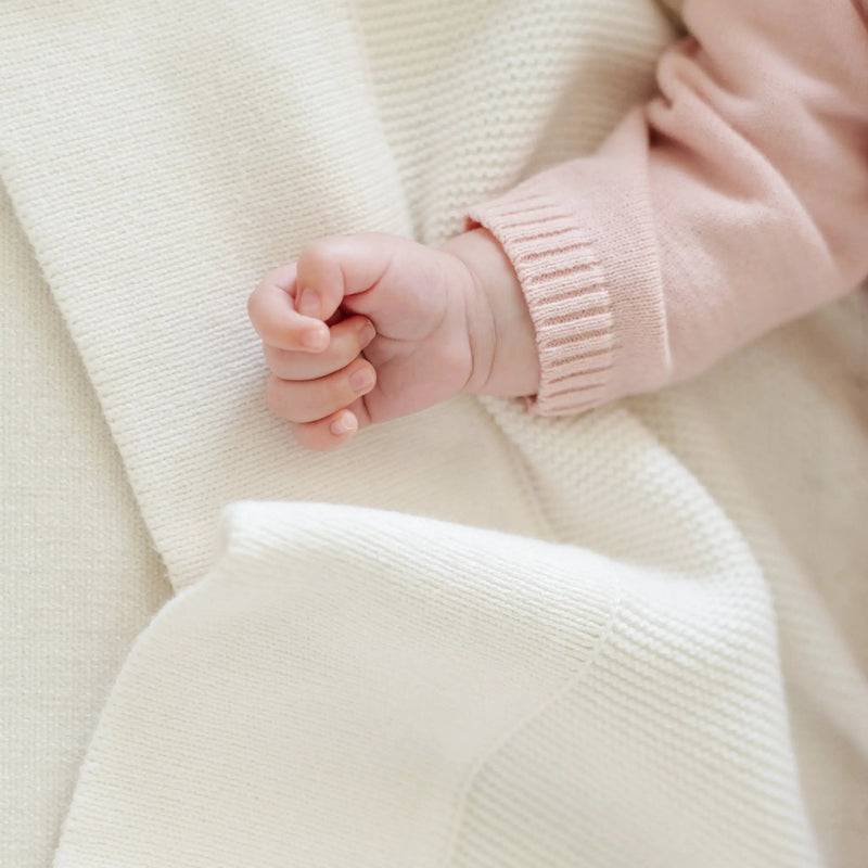 Heirloom Cotton Knit Receiving Blankets by HouseOfZazla