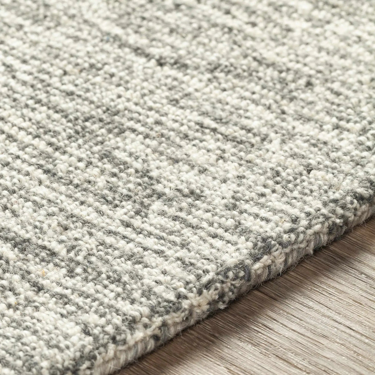Hertfordshire Gray Trellis Tassel Wool Rug - Clearance, photo 5 of 7