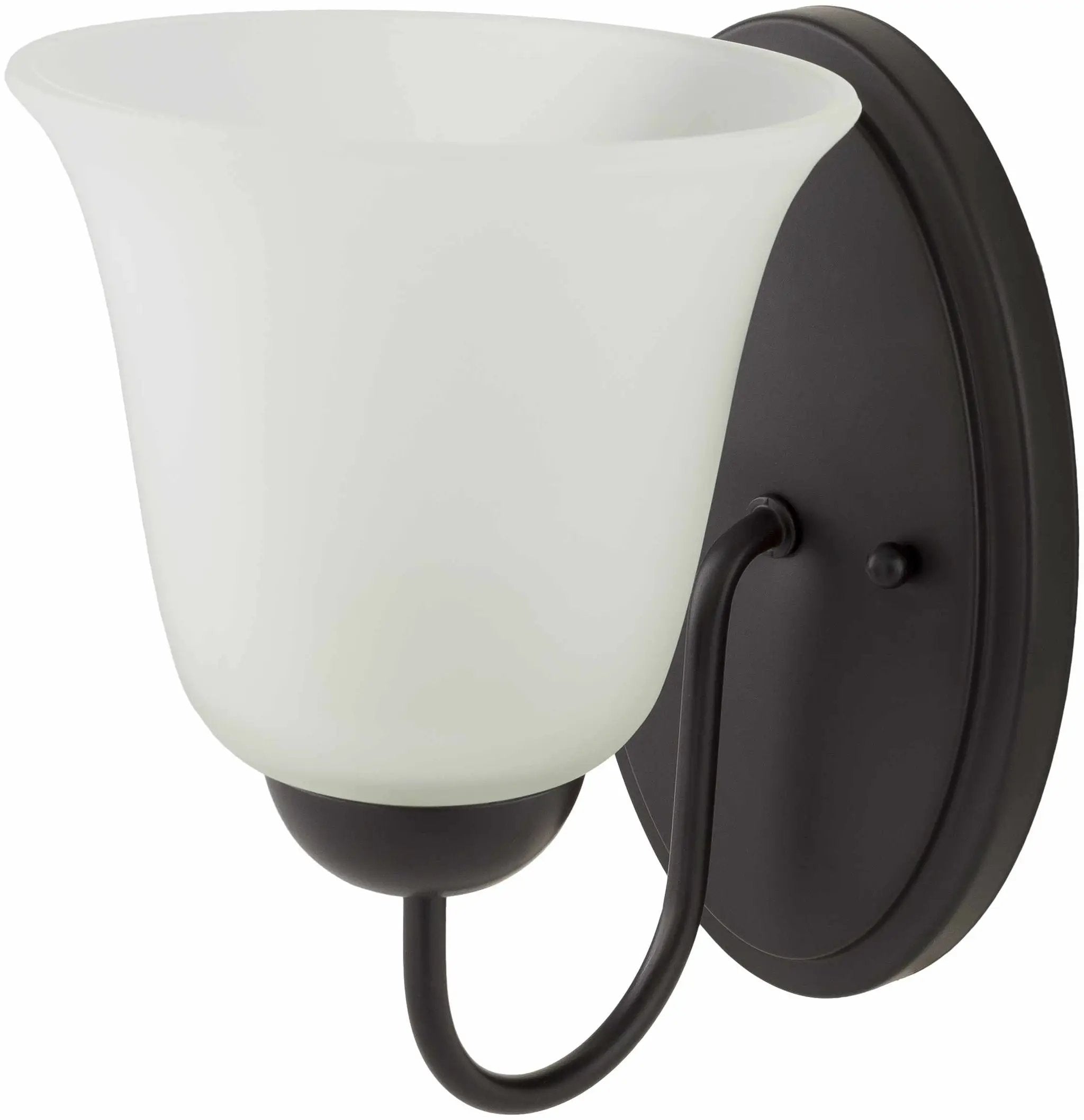 Heysham Black Iron Wall Sconce - Clearance by Boutique Rugs