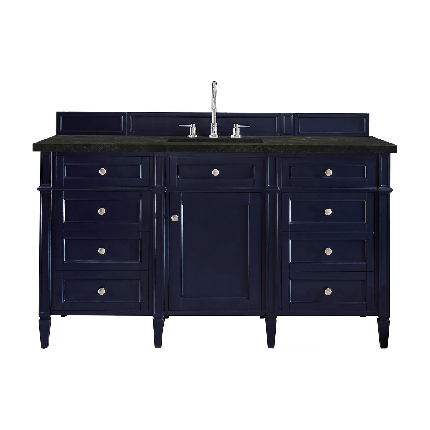 James Martin Brittany 60" Single Bathroom Vanity, Victory Blue, view 29