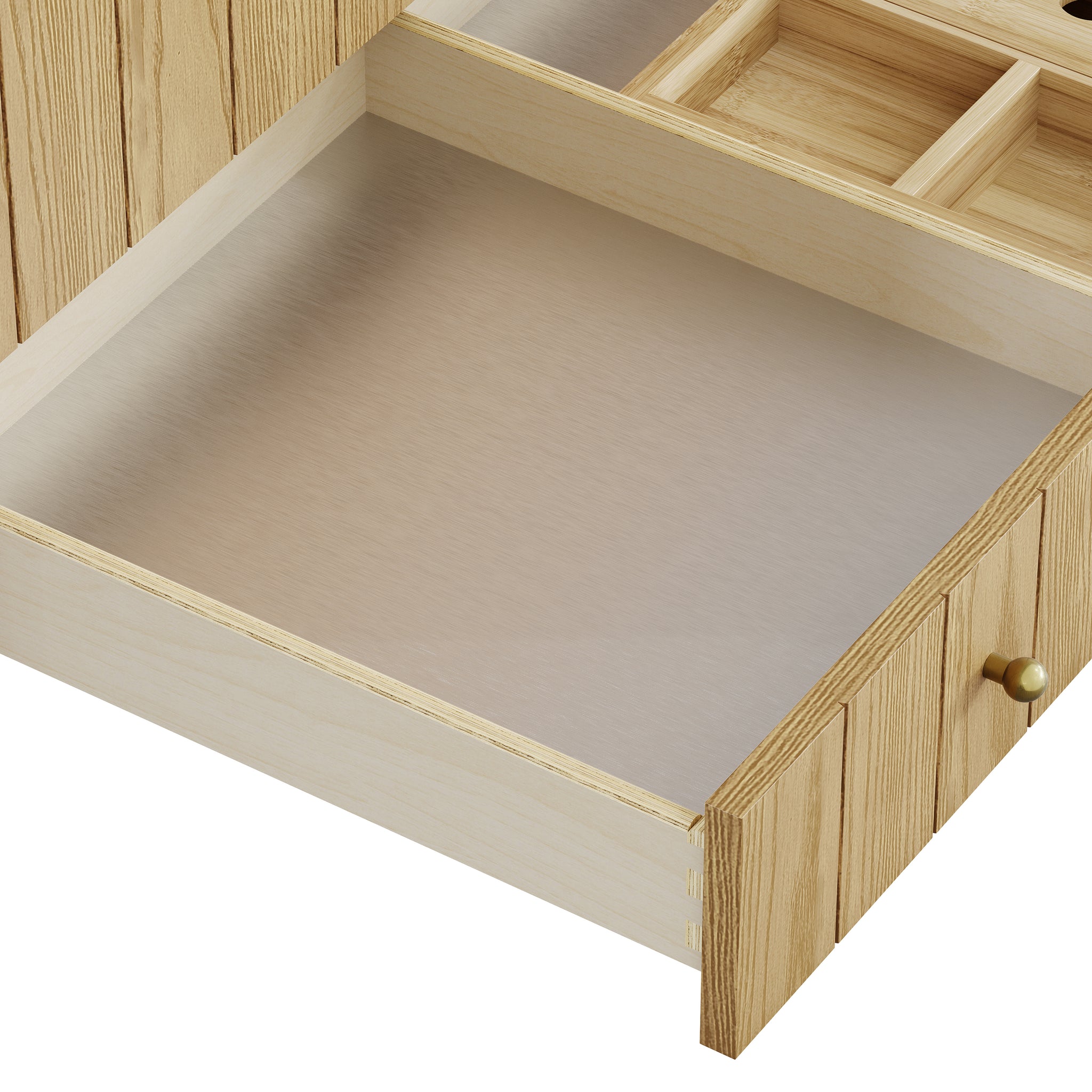 James Martin Hudson 36" Single Bathroom Vanity, Light Natural Oak, view 23