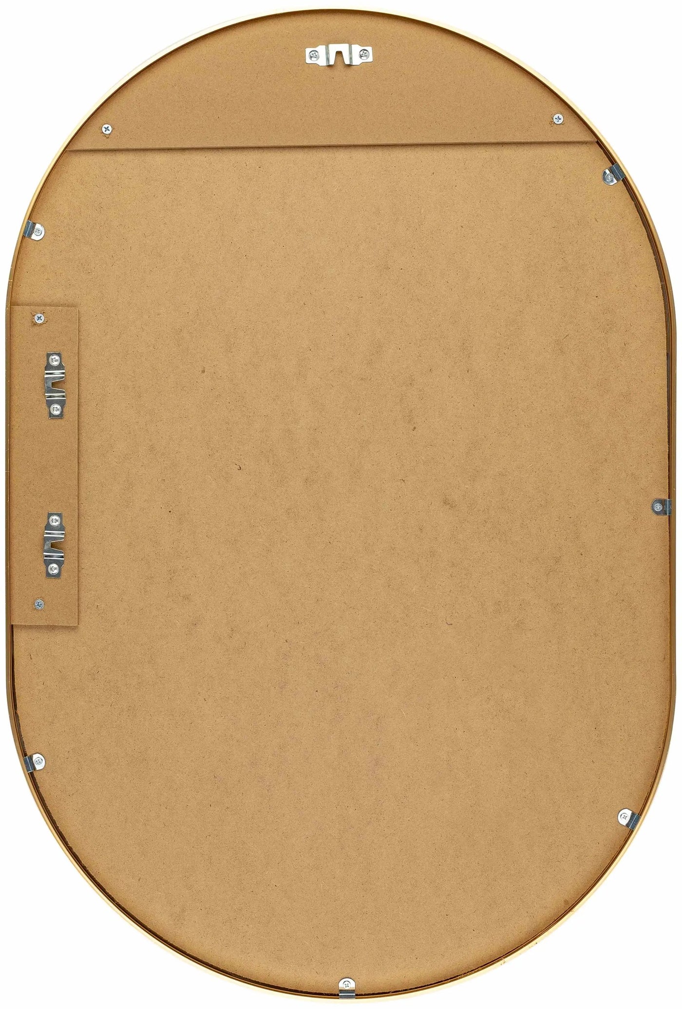 Hagenburg Gold Iron Frame Mirror by Boutique Rugs