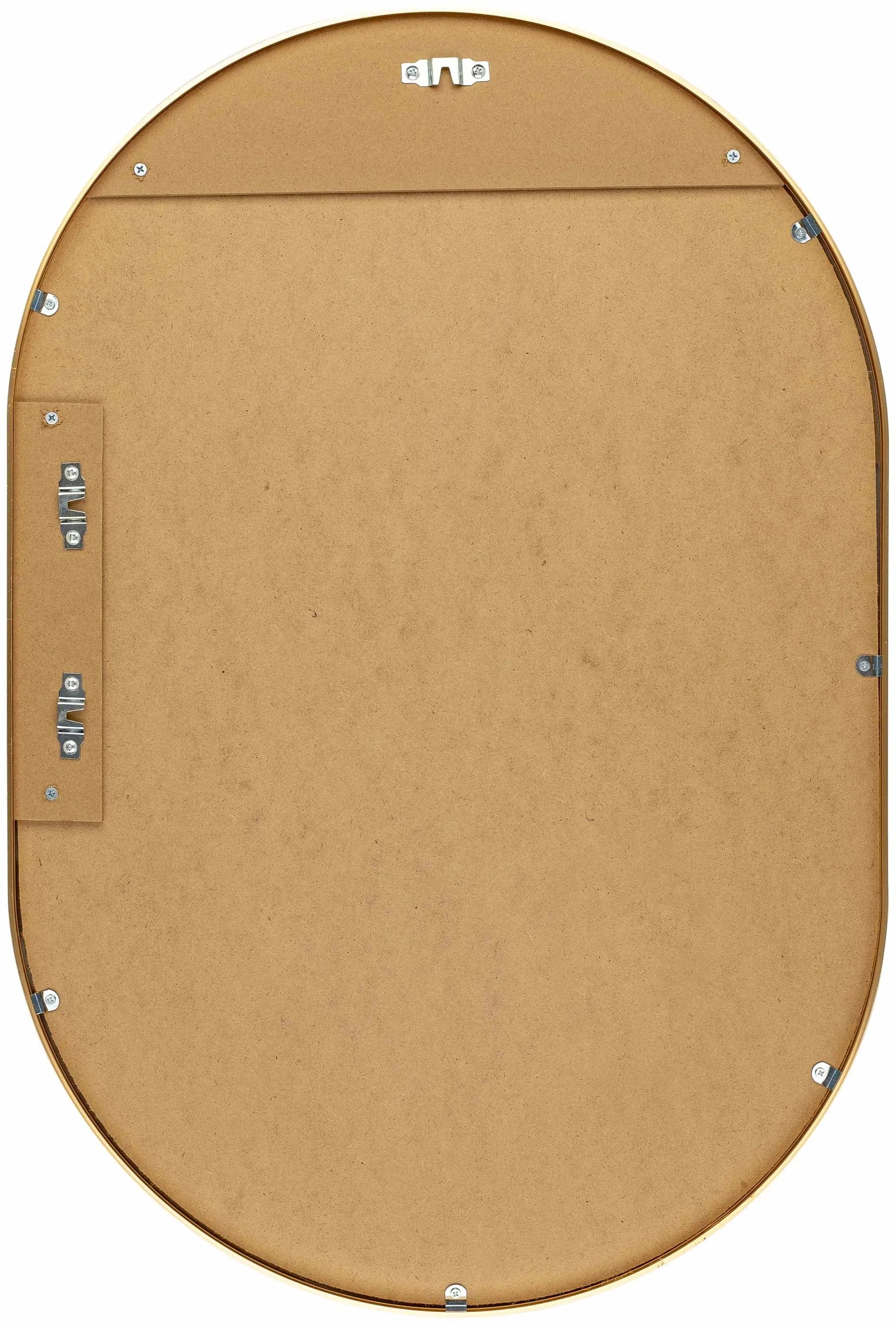 Hagenburg Gold Iron Frame Mirror by Boutique Rugs