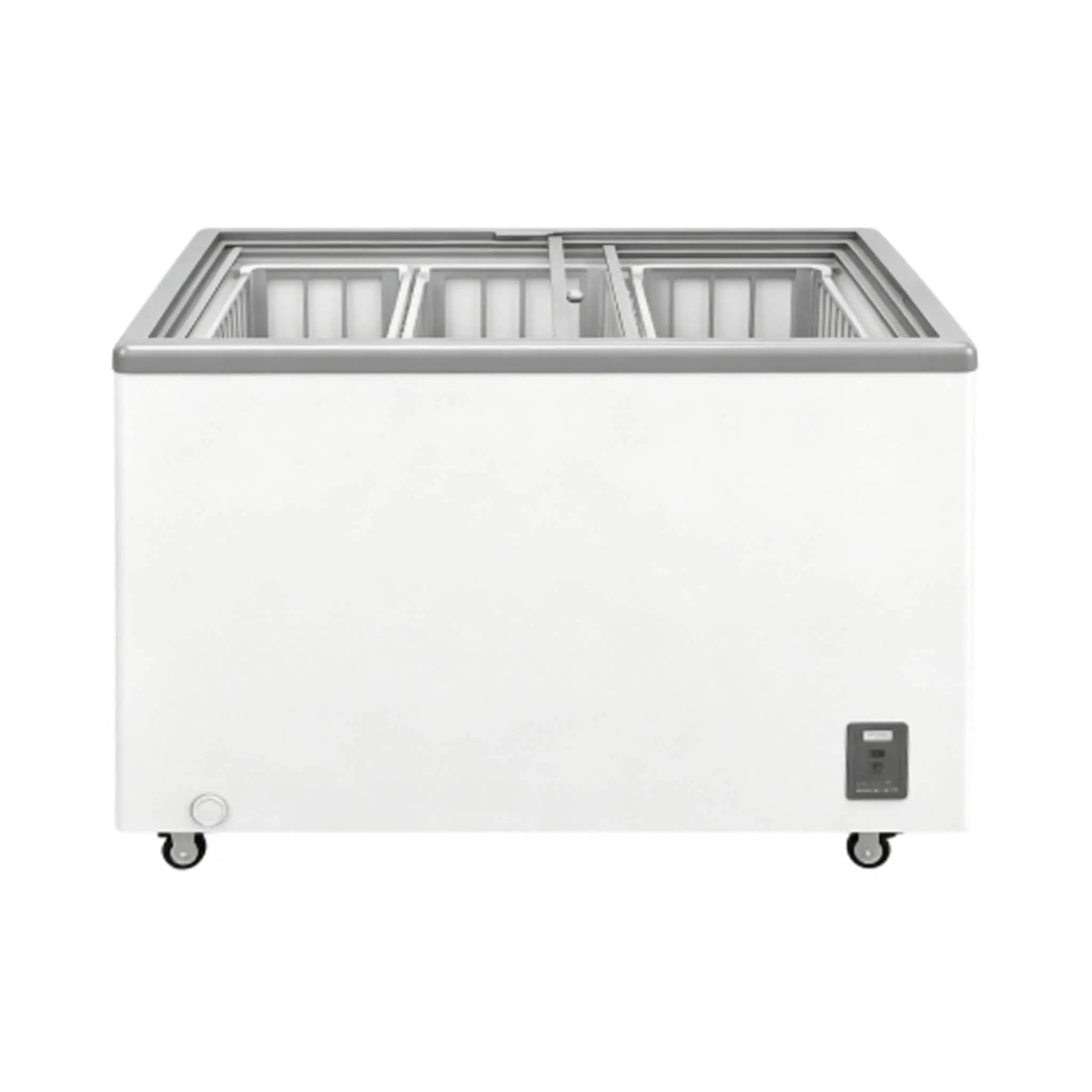 High-Efficiency Commercial Display Chest Freezer With Sliding Glass Door (SAK53174) by SAKSBY WHOLESALE