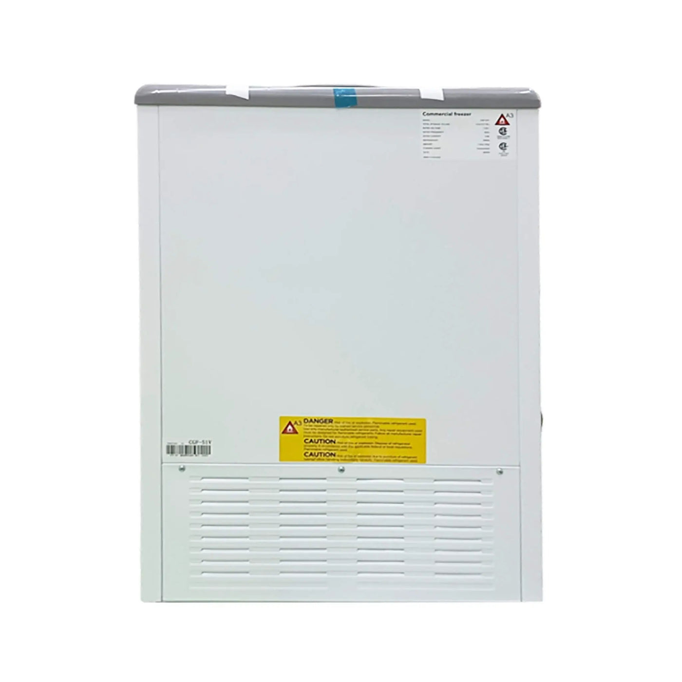 High-Efficiency Commercial Display Chest Freezer With Sliding Glass Door (SAK53174) by SAKSBY WHOLESALE