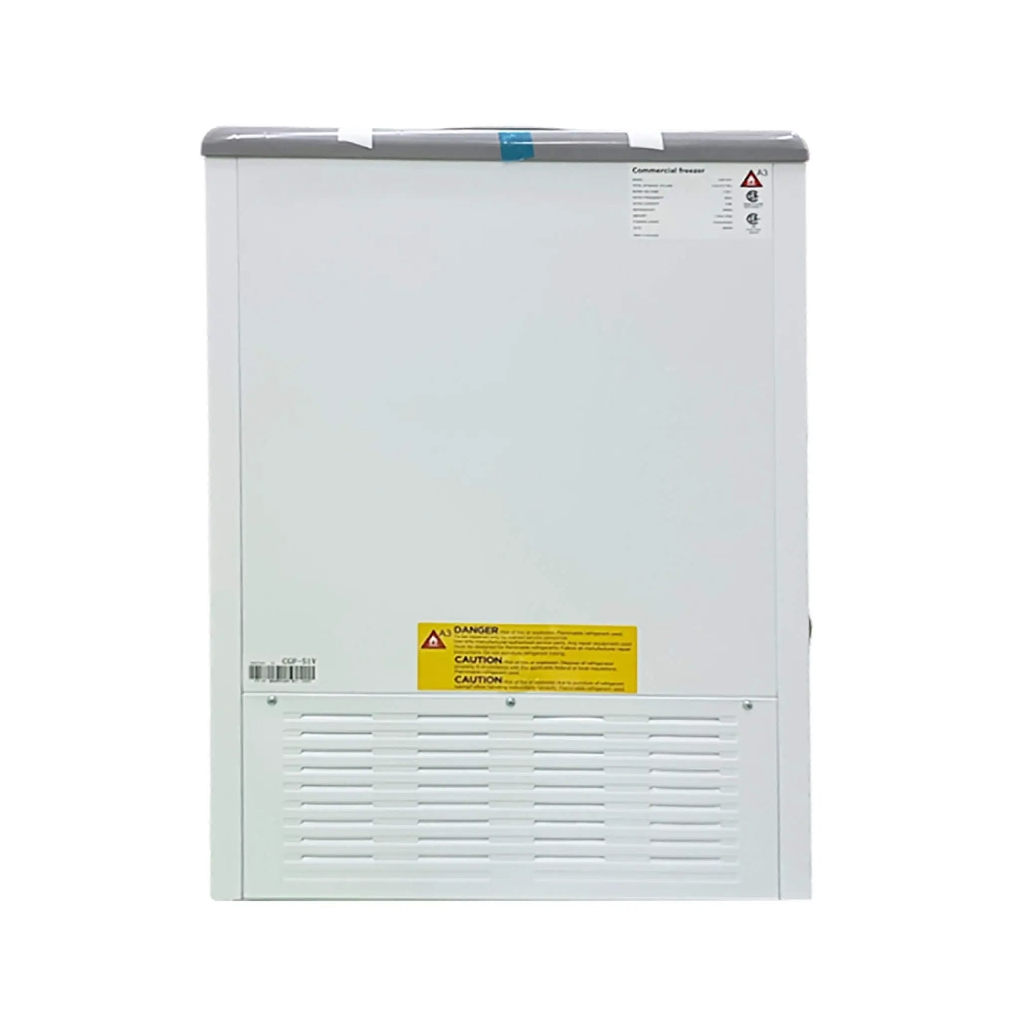 High-Efficiency Commercial Display Chest Freezer With Sliding Glass Door (SAK53174) by SAKSBY WHOLESALE