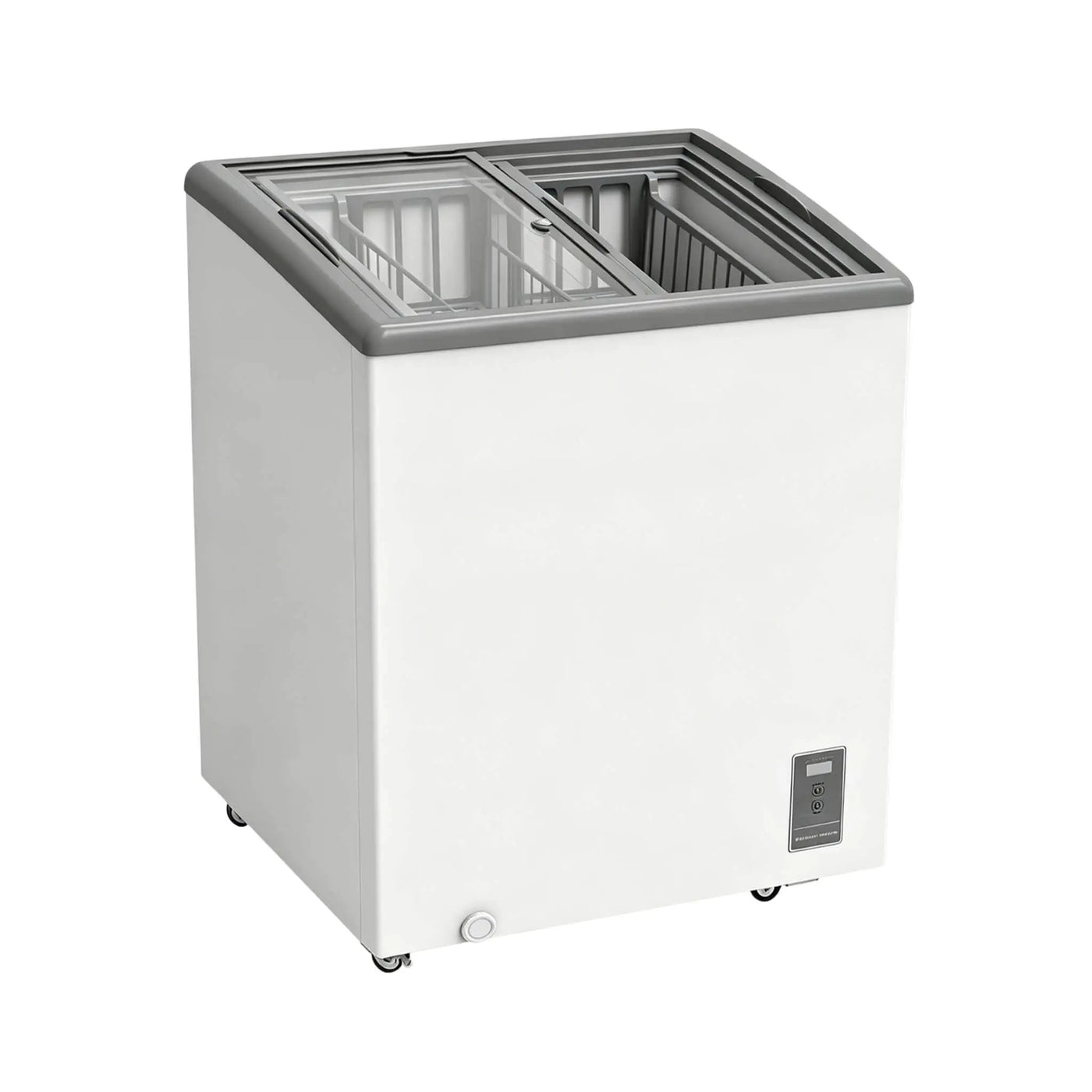 High-Efficiency Commercial Display Chest Freezer With Sliding Glass Door (SAK53174) by SAKSBY WHOLESALE