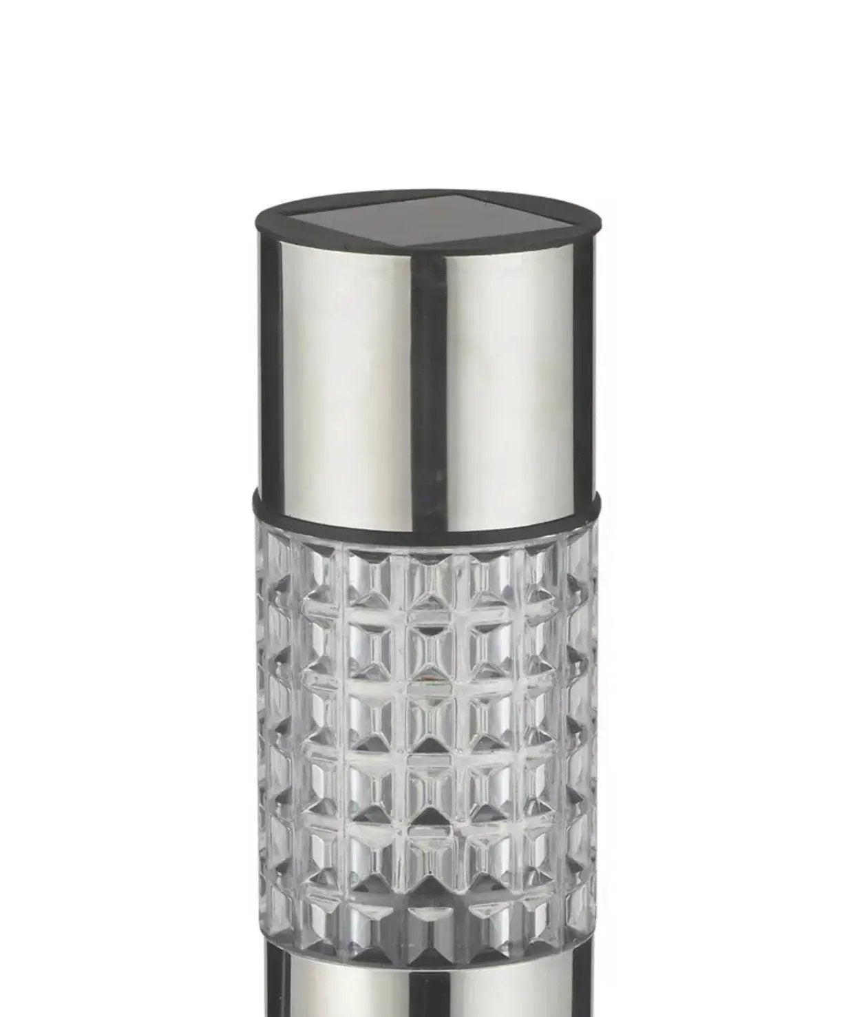 High End Modern Stainless Steel Solar Powered LED Bollard Pathway Light -15 Pack by Outdoor Solar Outlet