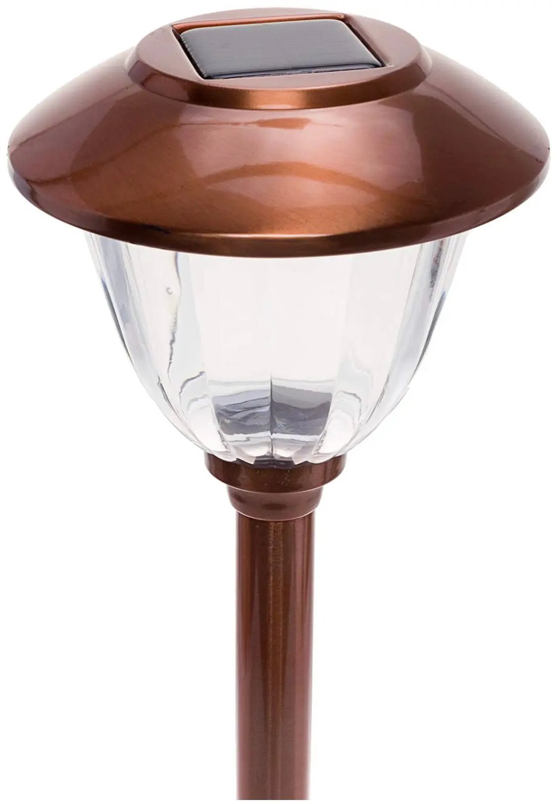 Member’s Mark 10-Pack Solar LED Pathway Lights, 10 Lumens, Stainless Steel & Glass, Oil-Rubbed Bronze Dusk-to-Dawn Landscape Lights by Outdoor Solar Outlet