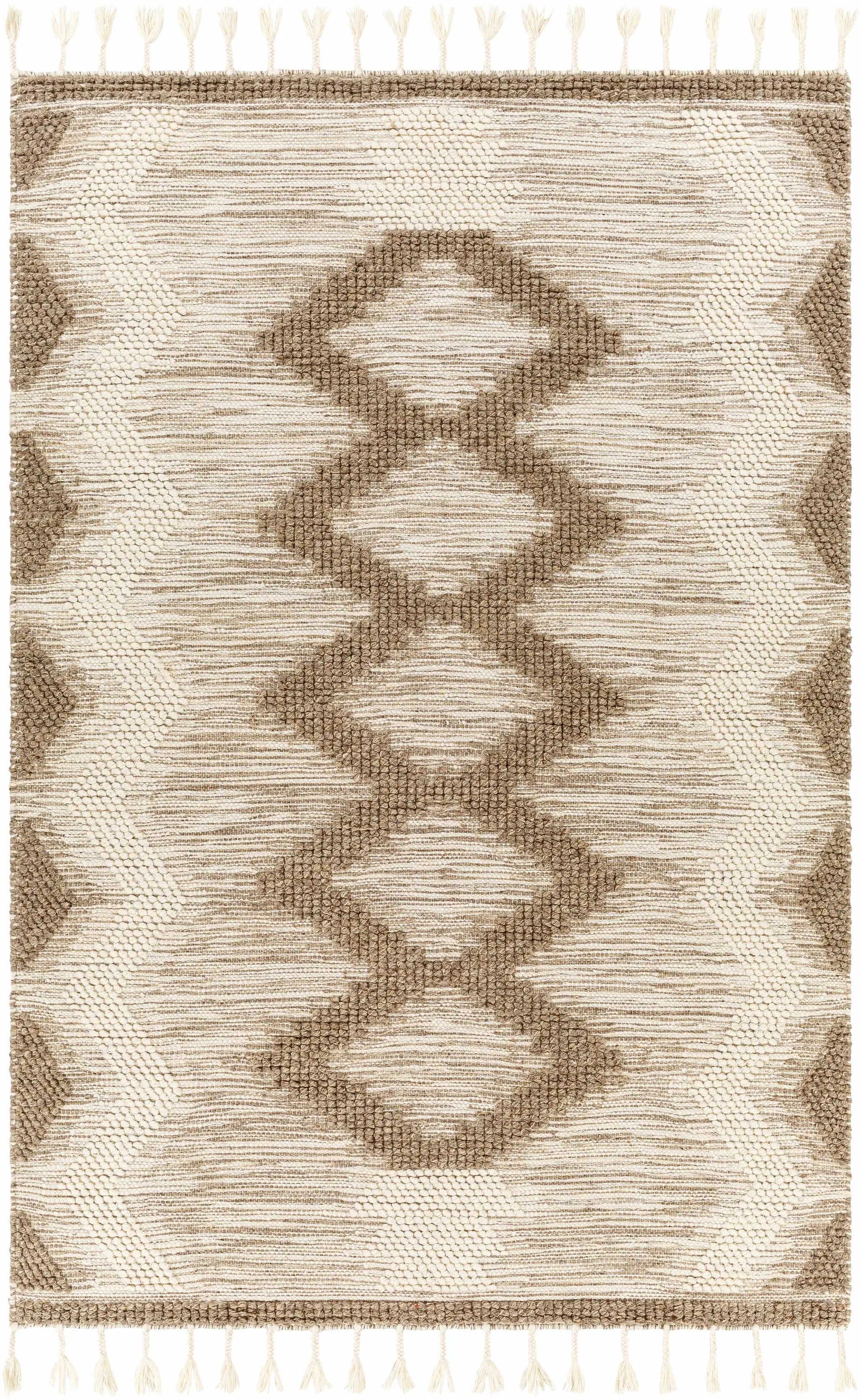 Highpoint Tasseled Jute Rug - Clearance by Boutique Rugs