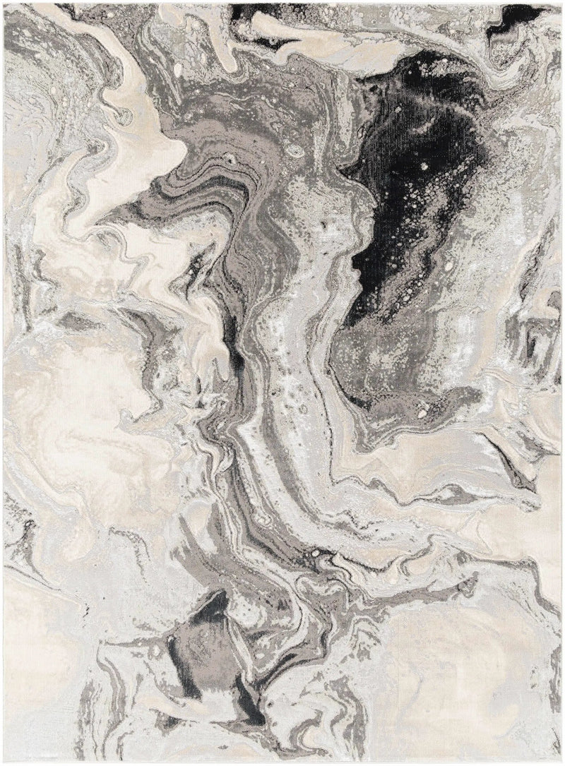 Hinatuan Gray Marble Carpet - Clearance by Boutique Rugs