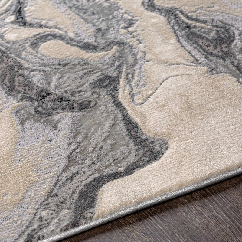 Hinatuan Gray Marble Carpet - Clearance by Boutique Rugs