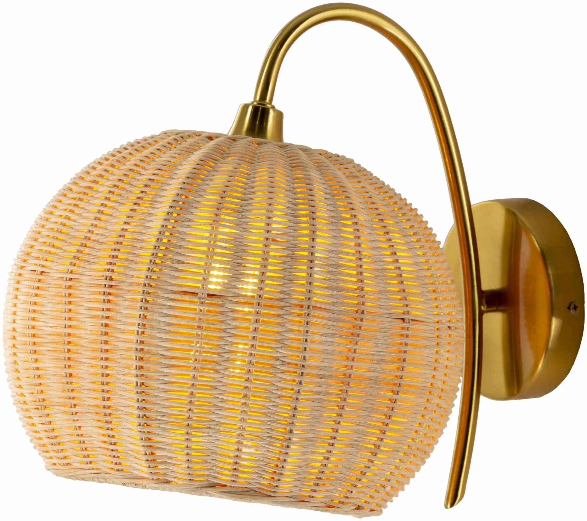 Hindang Rattan Wall Sconces by Boutique Rugs