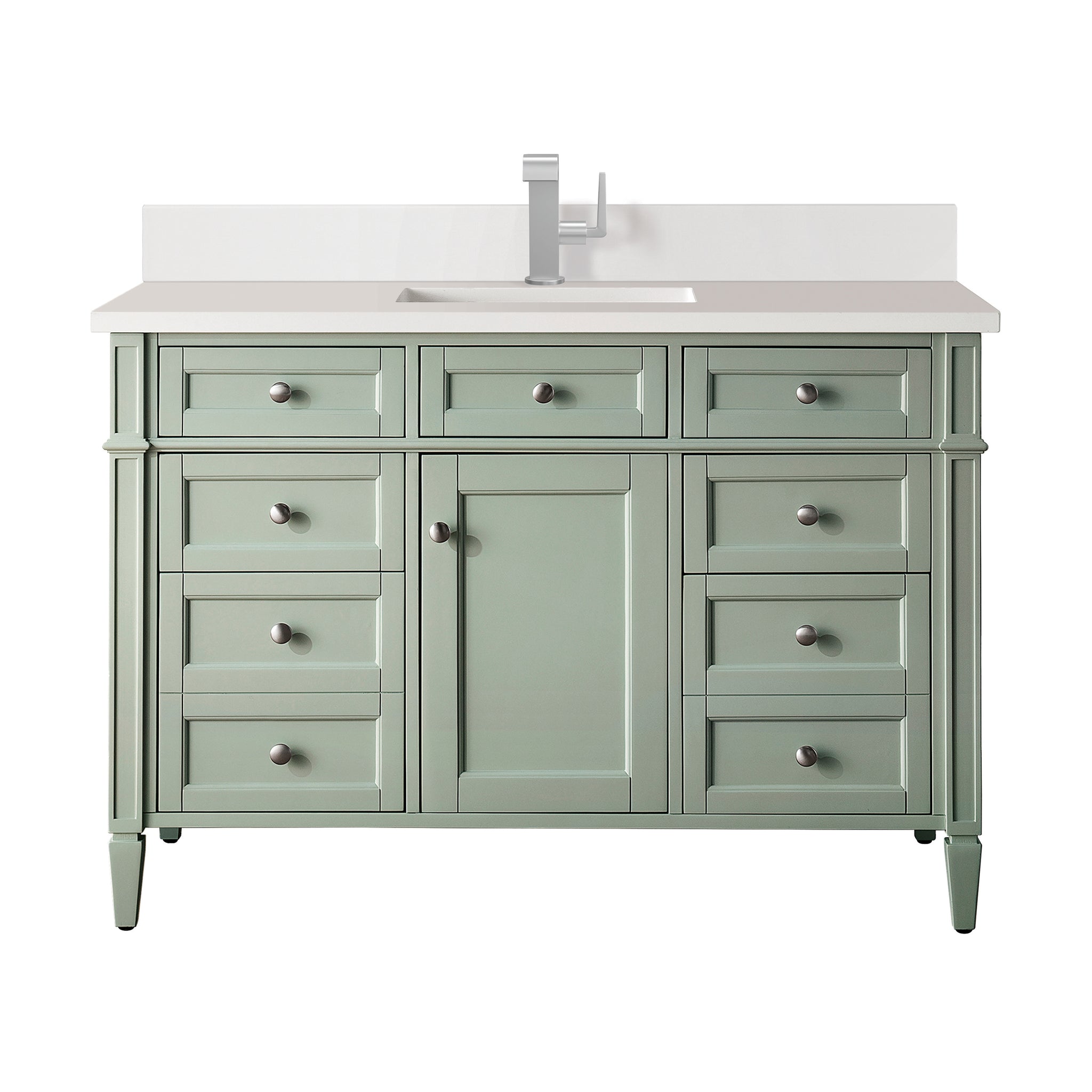 James Martin Brittany 48" Single Bathroom Vanity, Sage Green, view 32