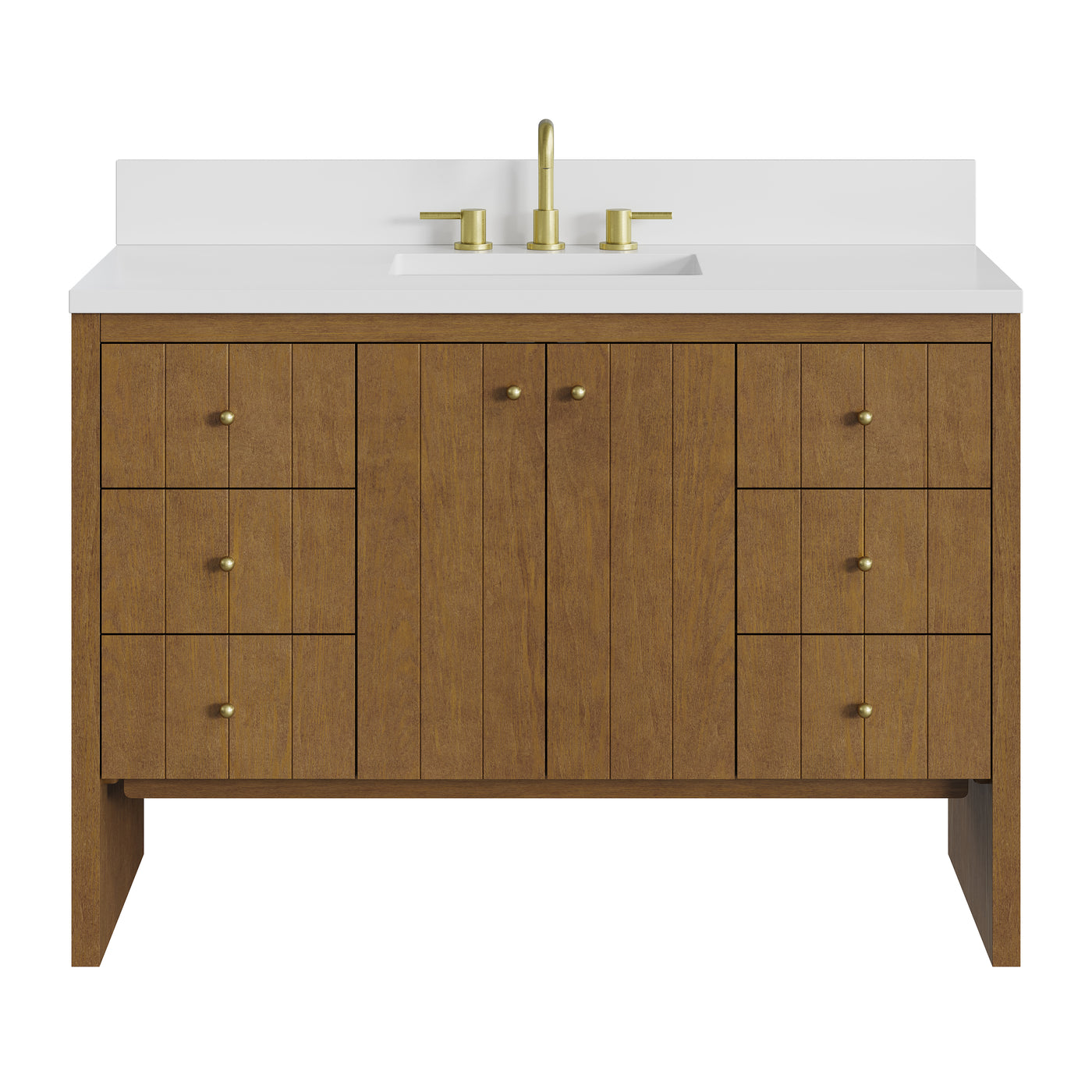 James Martin Hudson 48" Single Bathroom Vanity, Honey Oak, view 37