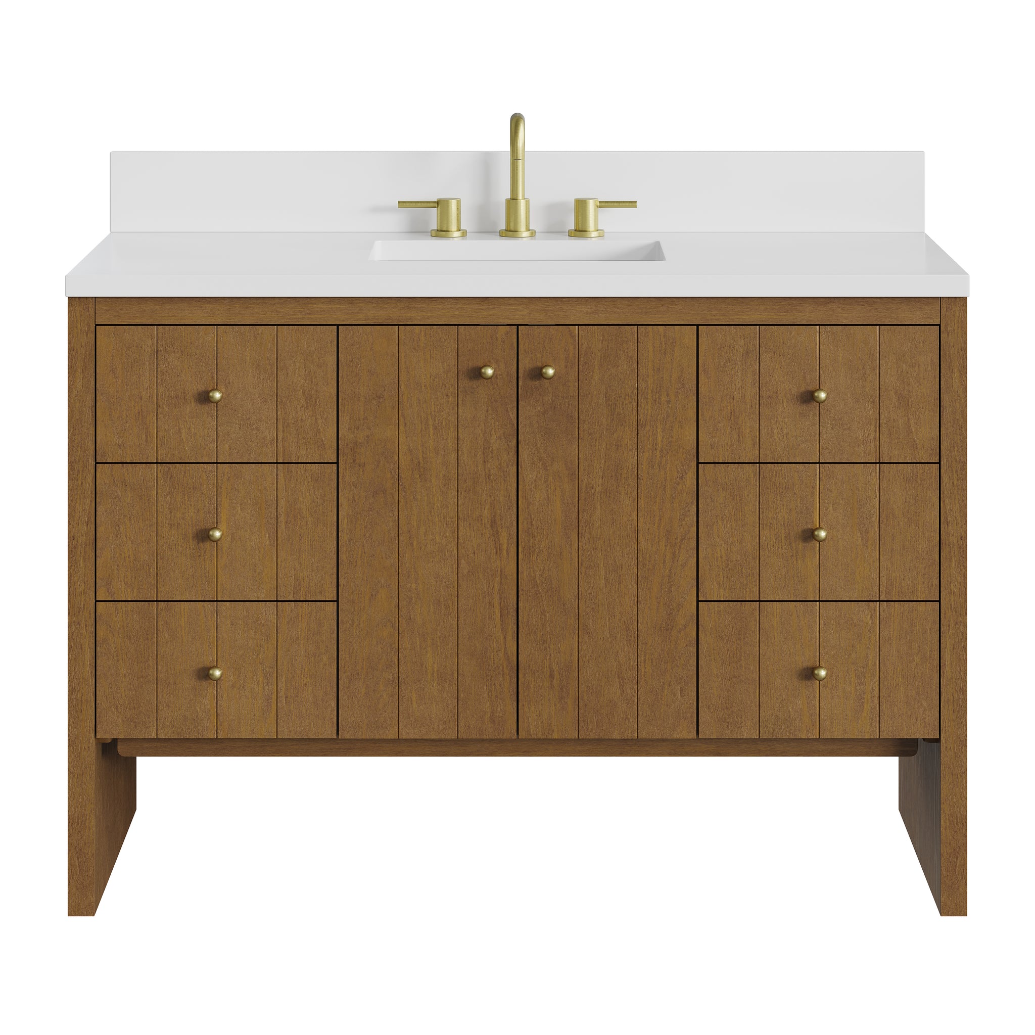 James Martin Hudson 48" Single Bathroom Vanity, Honey Oak, view 37