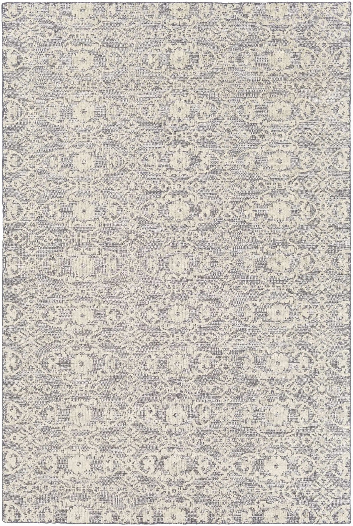 Hoisington Ivory Patterned Wool Rug - Clearance