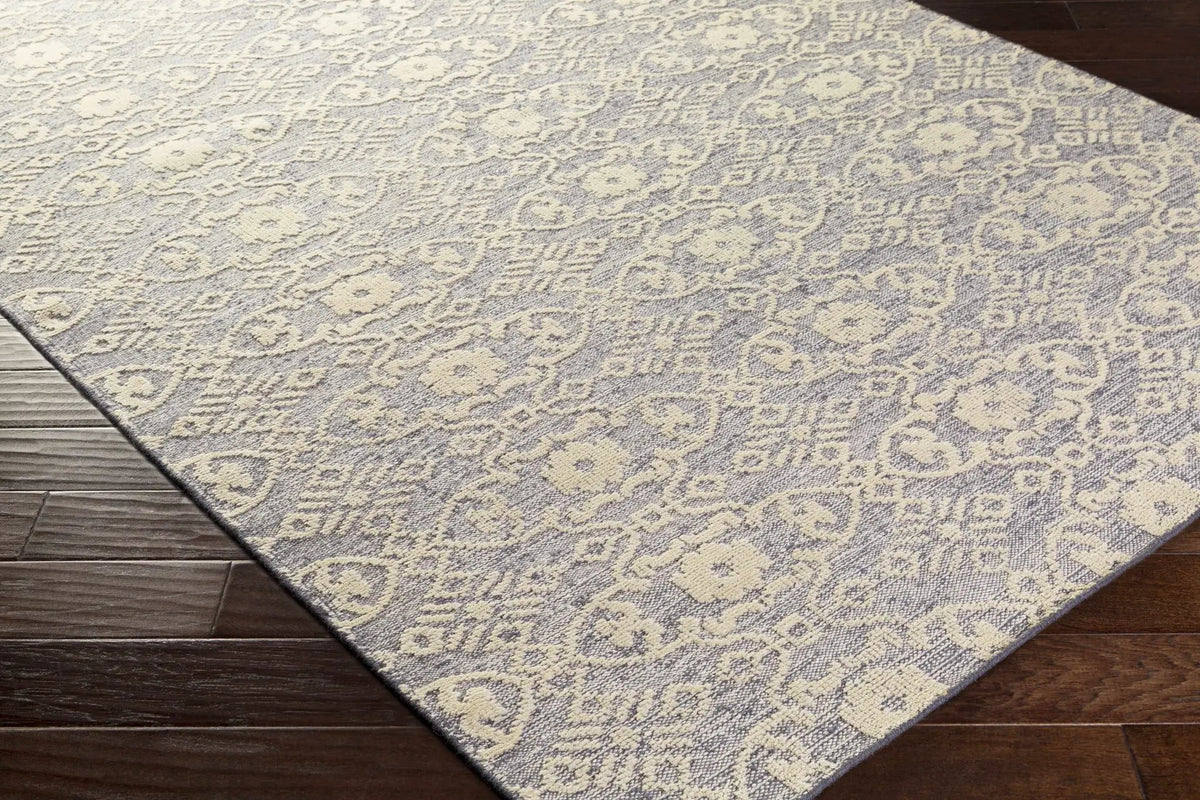 Hoisington Ivory Patterned Wool Rug - Clearance, photo 2 of 4