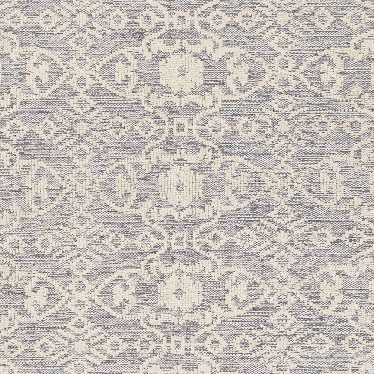 Hoisington Ivory Patterned Wool Rug - Clearance, sample swatch