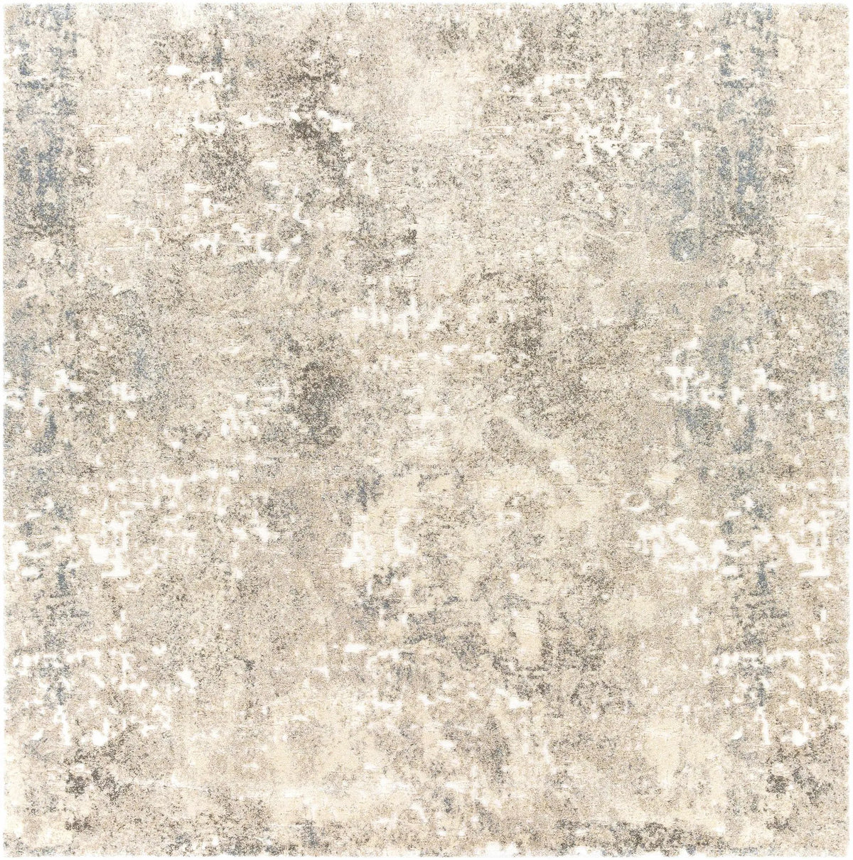 Holtsville Abstract Ivory Thick Rug, photo 8 of 11