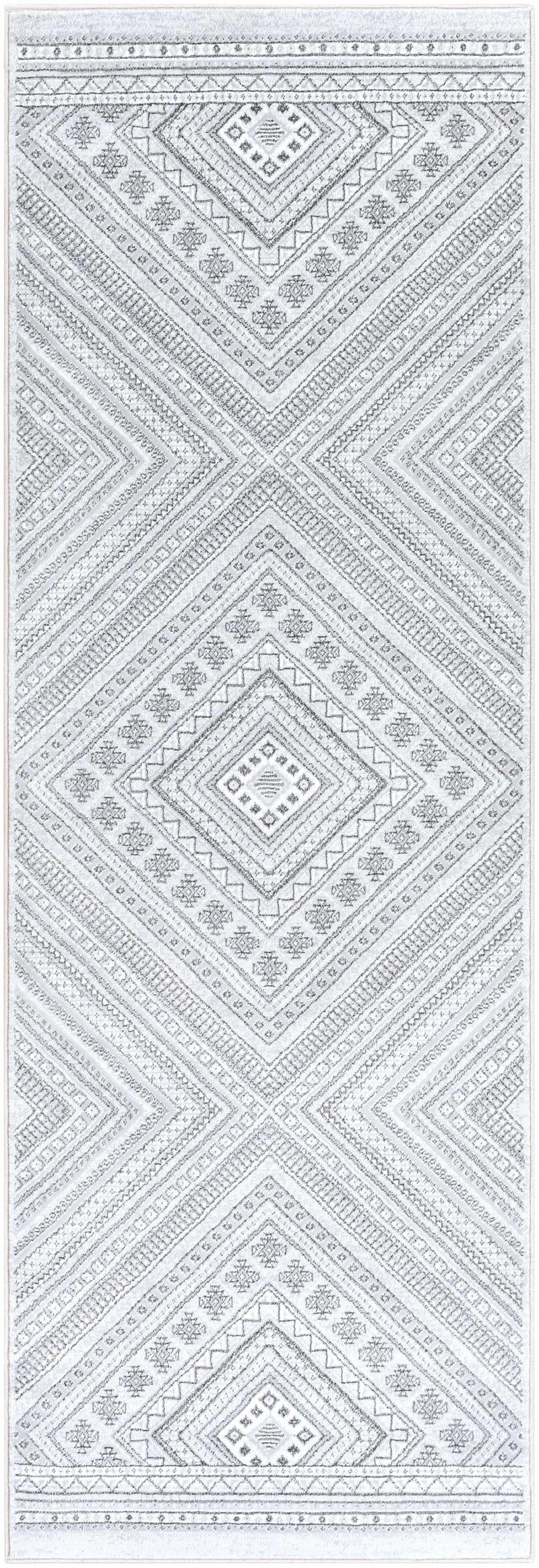 Holytown 5x7 Gray Geometric Rug - Clearance by Boutique Rugs