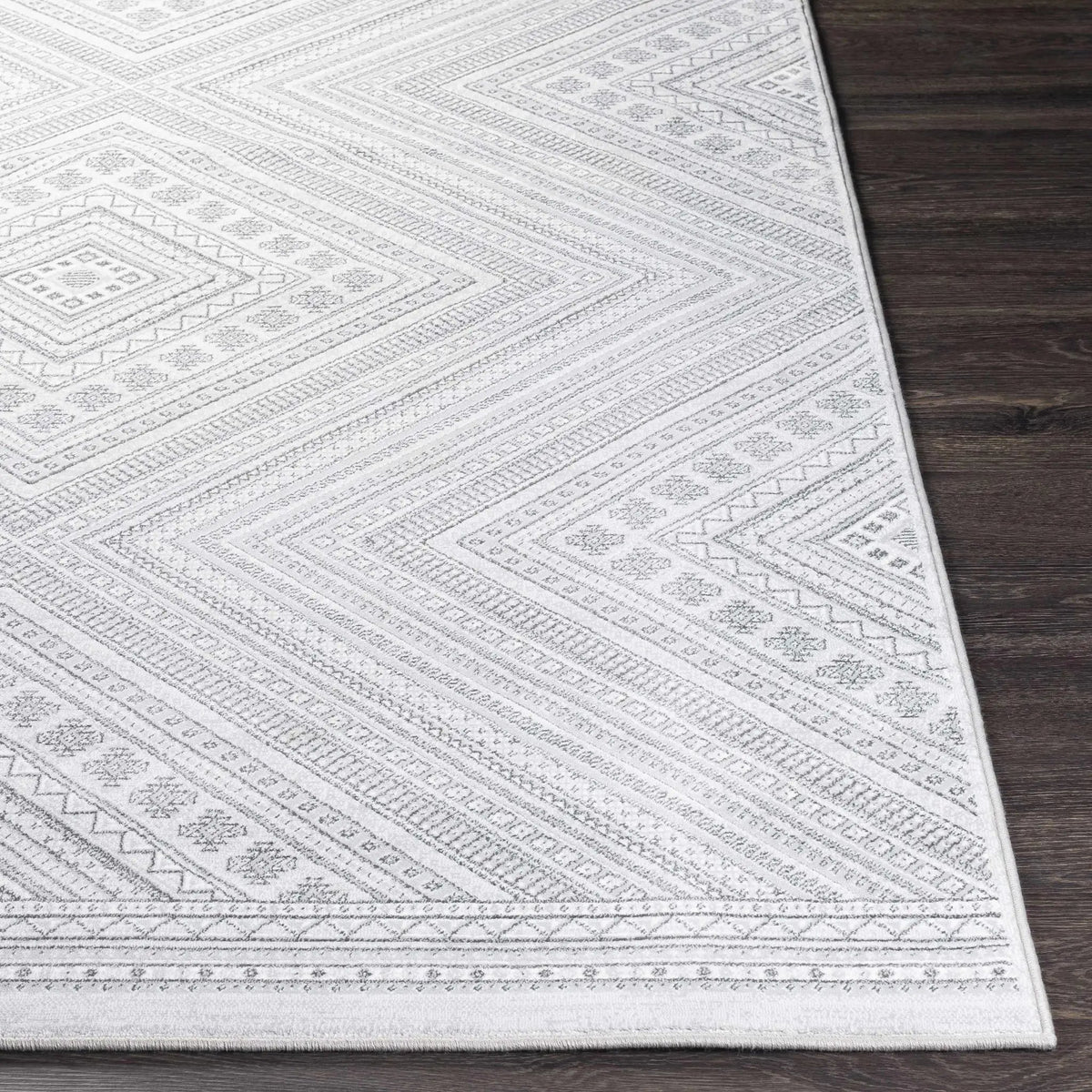 Holytown 5x7 Gray Geometric Rug - Clearance, photo 6 of 9