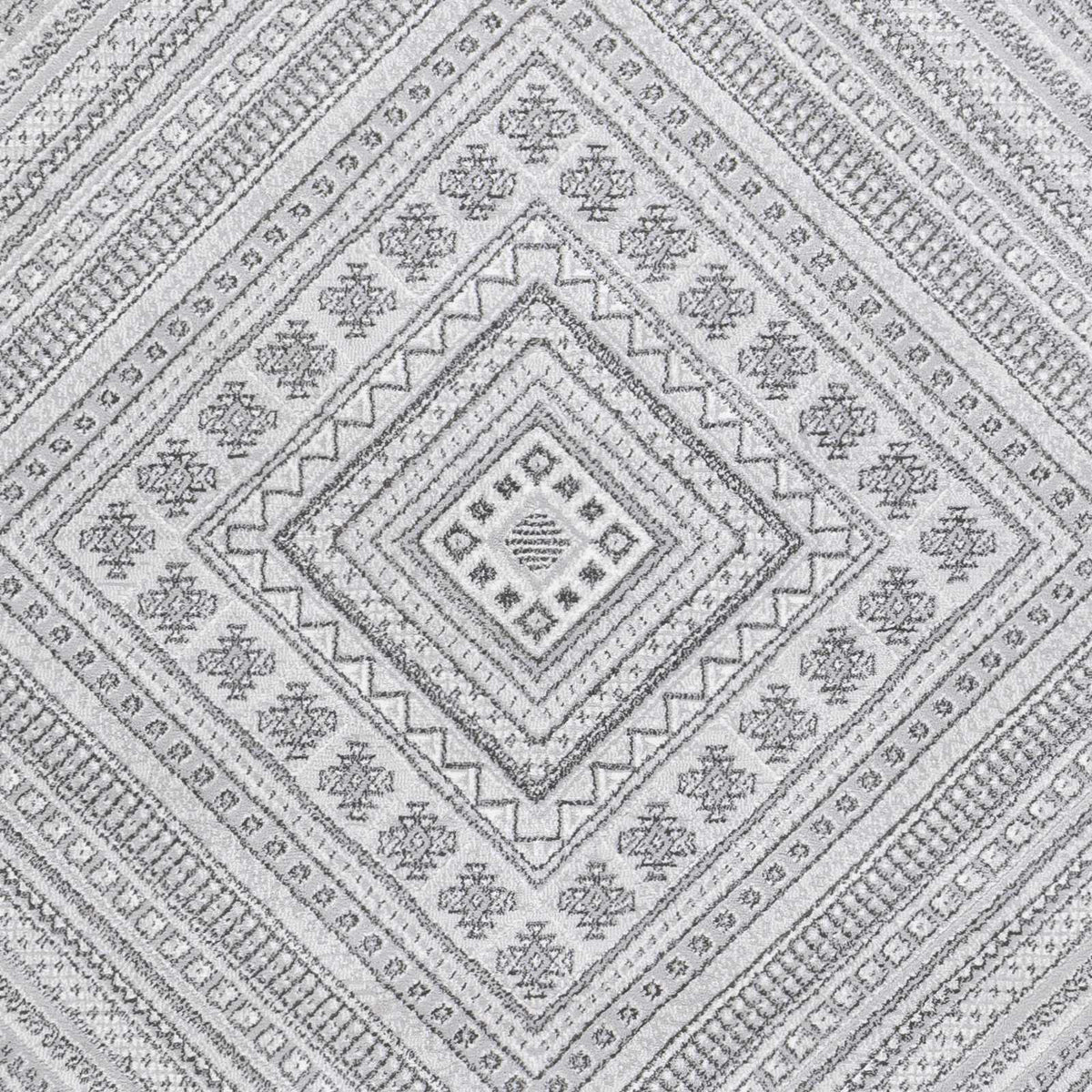 Holytown 5x7 Gray Geometric Rug - Clearance, sample swatch