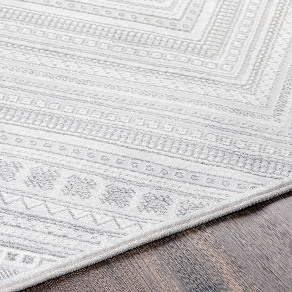 Holytown 5x7 Gray Geometric Rug - Clearance, photo 8 of 9