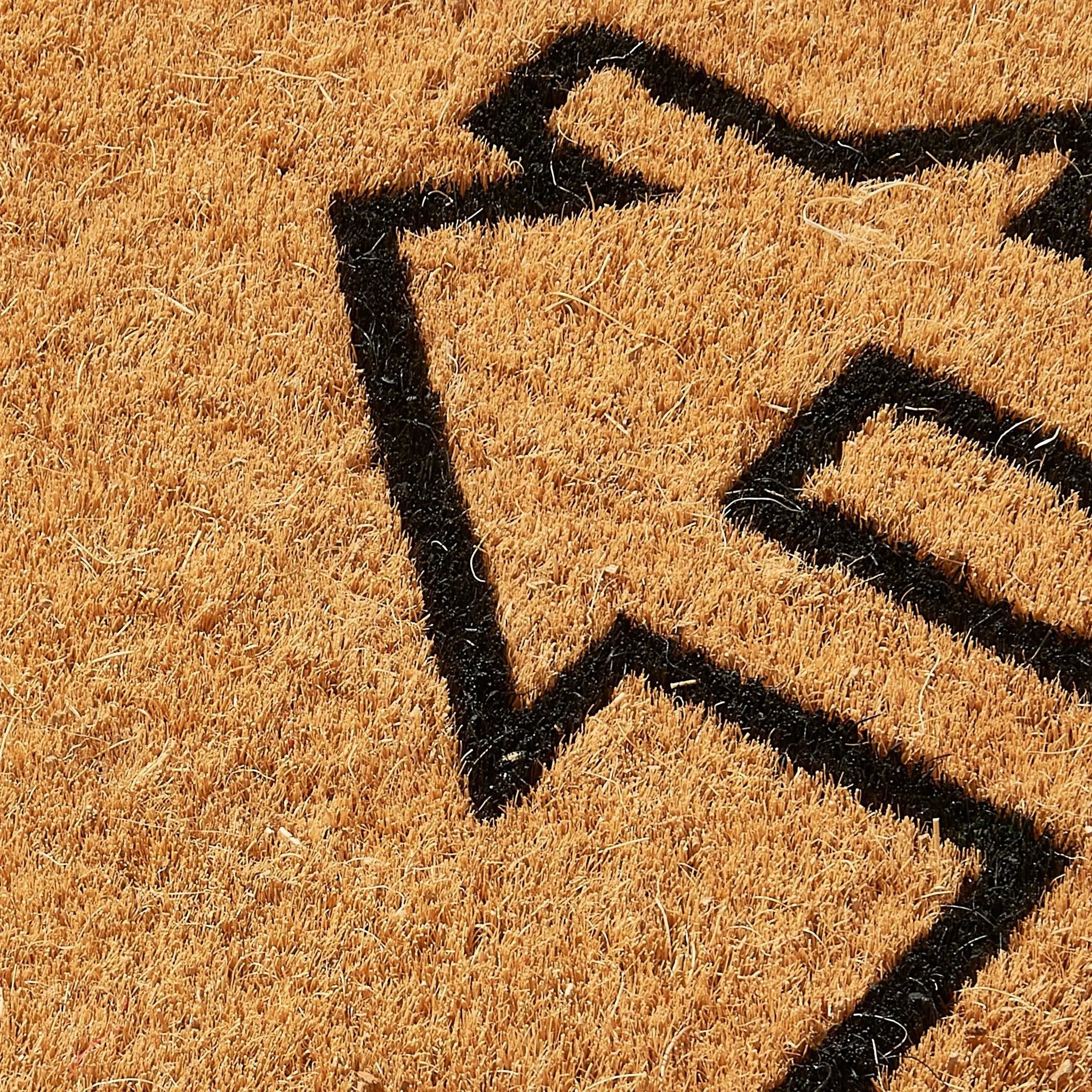 Home View - Natural Coir Doormat by Fab Habitat