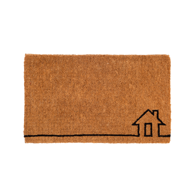 Home View - Natural Coir Doormat by Fab Habitat