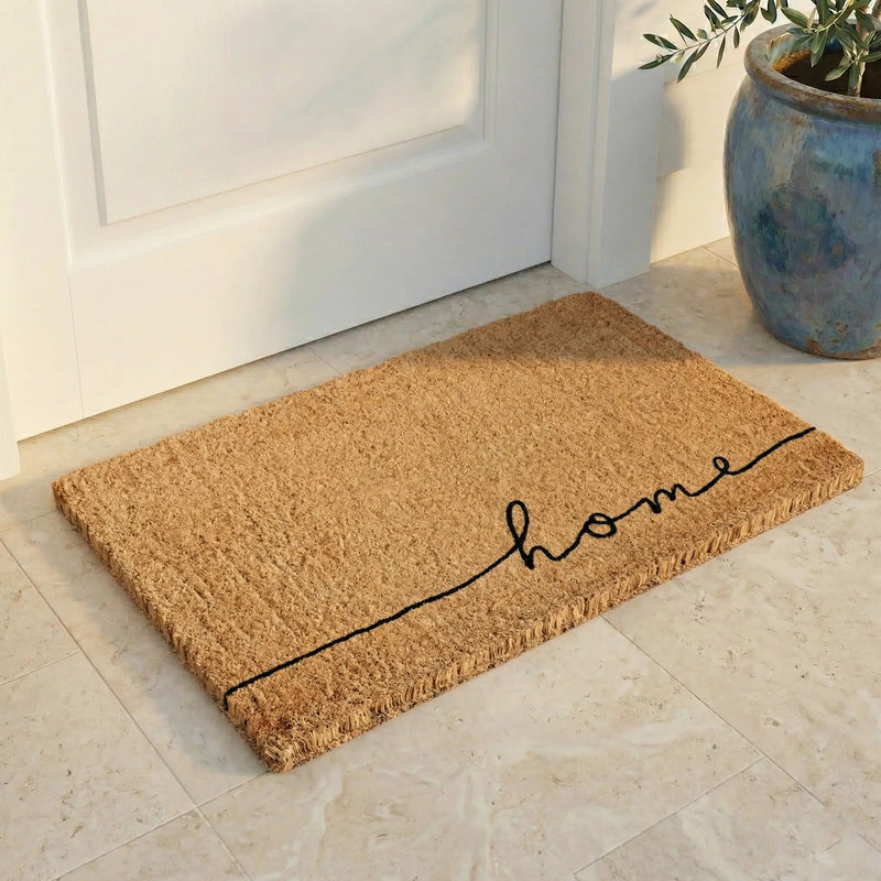 Home Line Art Coir Doormat by Fab Habitat