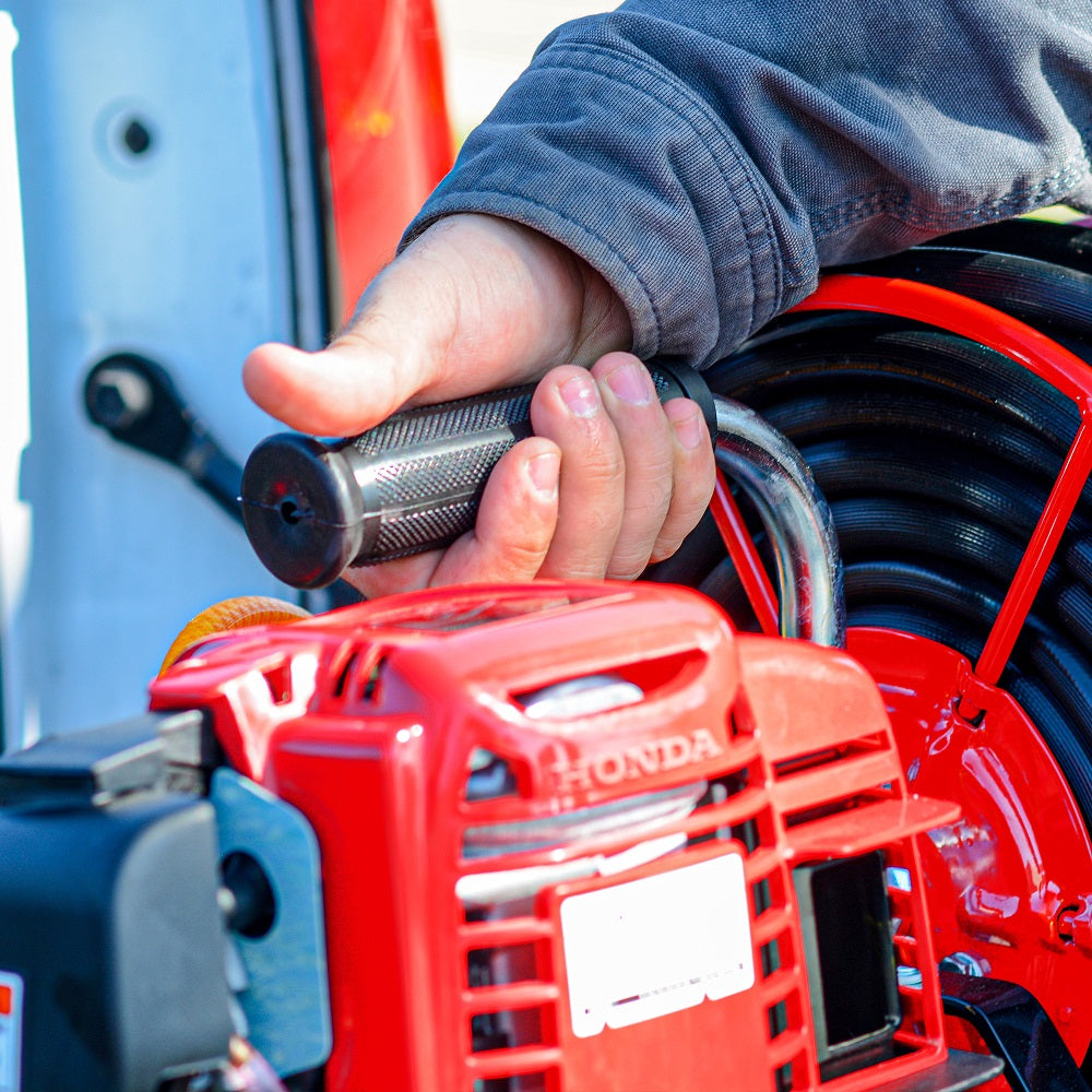 1.6HP Skid Sprayer Barrel Mount Only with Honda GX35 100ft Hose and 500 PSI Pump for Pest Control, photo 10 of 17