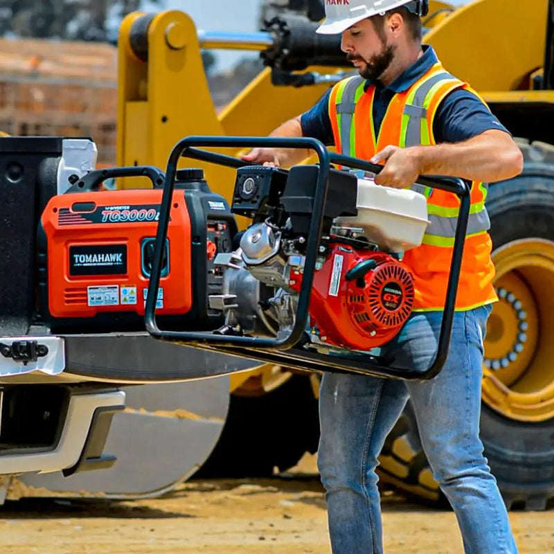 3 Inch Trash Water Pump 375 GPM 8 HP GX270 powered by Honda Portable Utility by Tomahawk Power