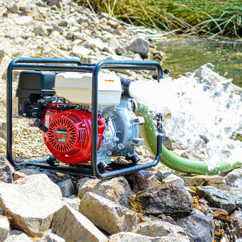 3 Inch Trash Water Pump 375 GPM 8 HP GX240 powered by Honda Portable Utility X-Series, photo 2 of 15