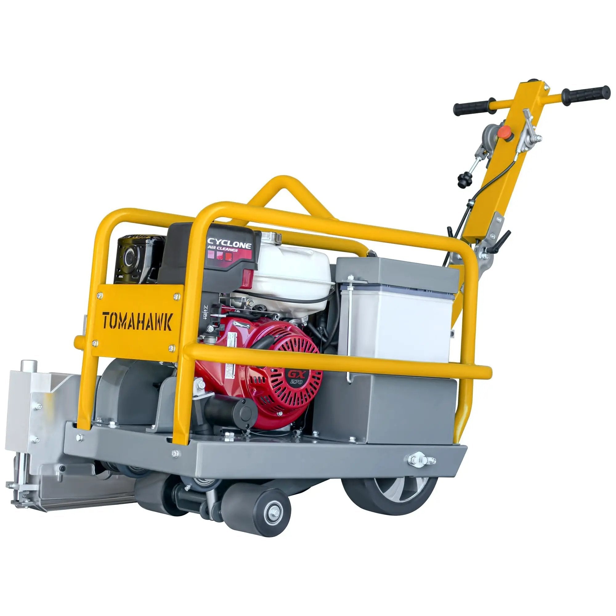 10" Early Entry Green Concrete Saw with 13 HP Honda GX390 Engine by Tomahawk Power