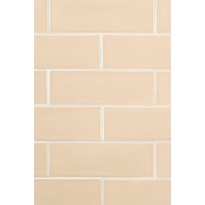 Caramel Glossy Subway Ceramic Tiles 3x9 Ceramic Glossy 3x9 Tiles