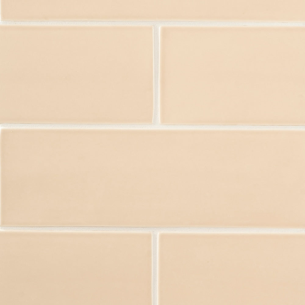 Caramel Glossy Subway Ceramic Tiles 4x12 Ceramic Glossy 4x12 Tiles — 2