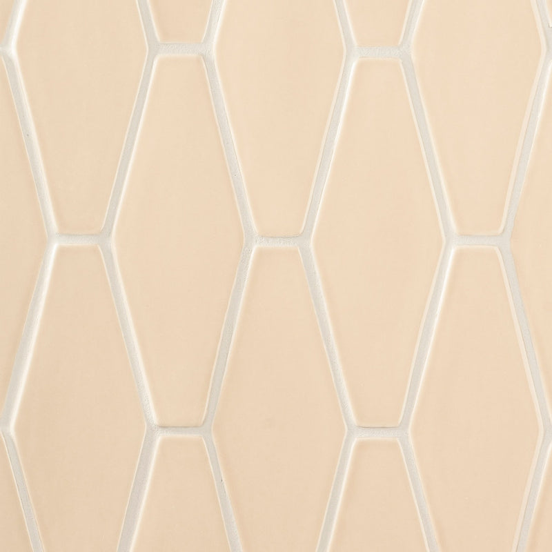 Caramel Glossy Longest Hexagon Ceramic Tiles 3x7 7/8 Ceramic Glossy 4x8 Tiles — 2
