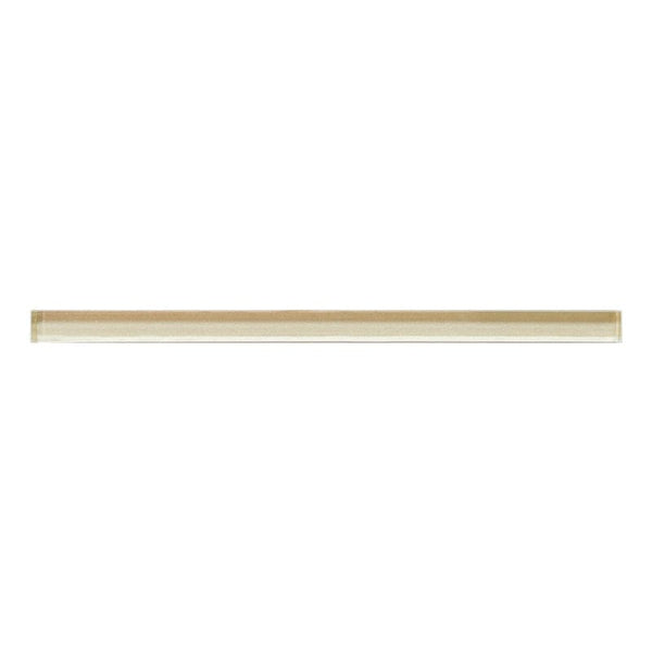 Honey Metallic Pencil Liner Glass Moldings 1/2x9