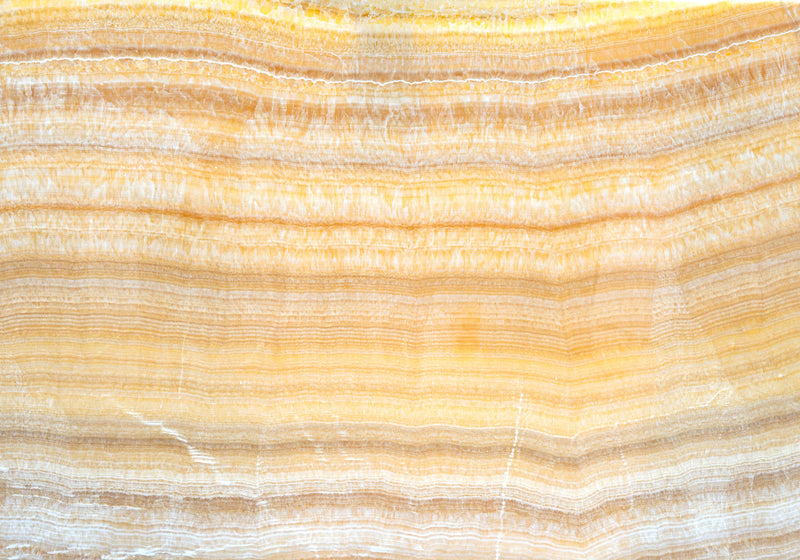 Honey Onyx Veincut Polished Marble Slab Random