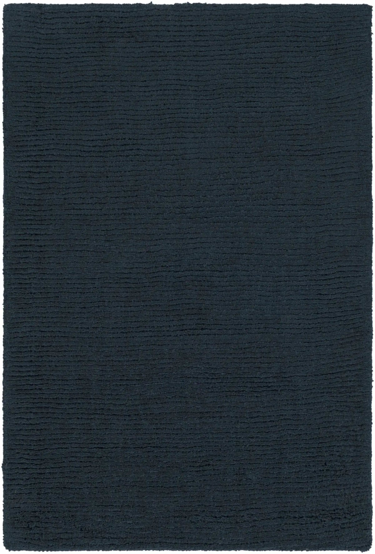 Brockton Solid Dark Blue Wool Rug, photo 12 of 16