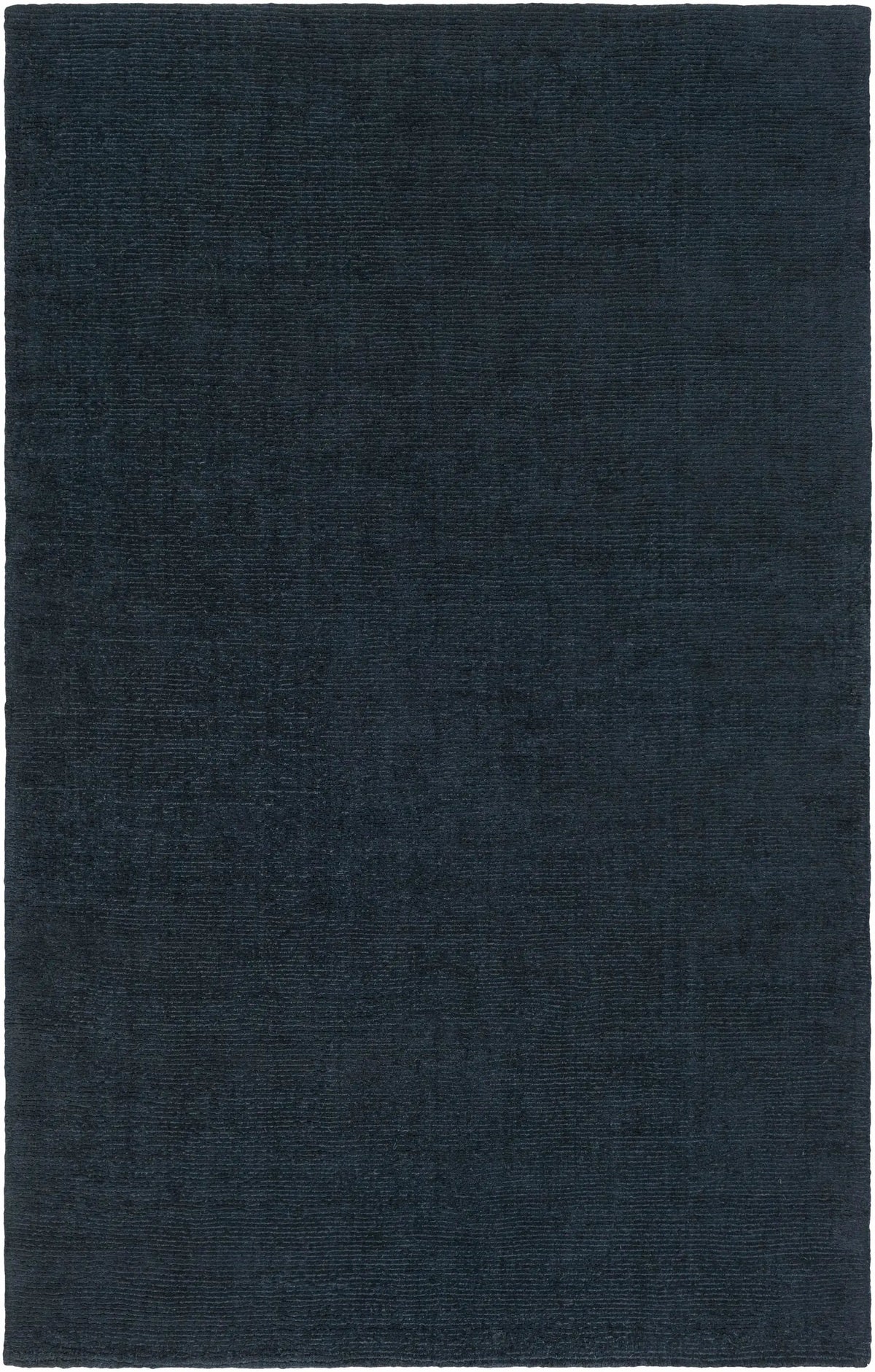 Brockton Solid Dark Blue Wool Rug, photo 13 of 16