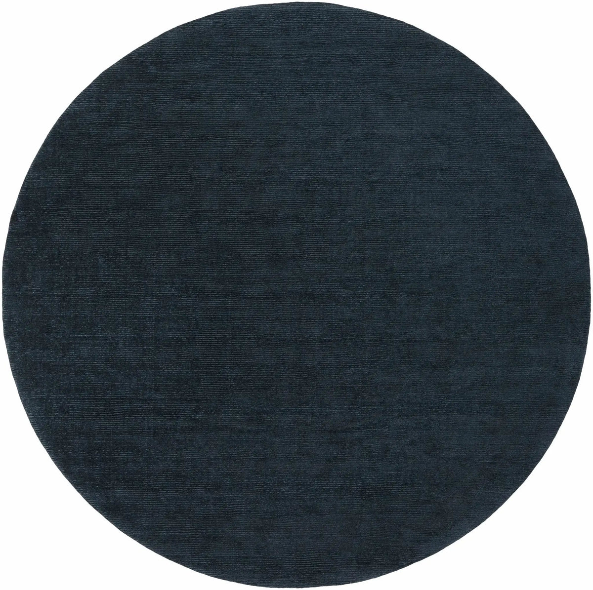 Brockton Solid Dark Blue Wool Rug, photo 8 of 16
