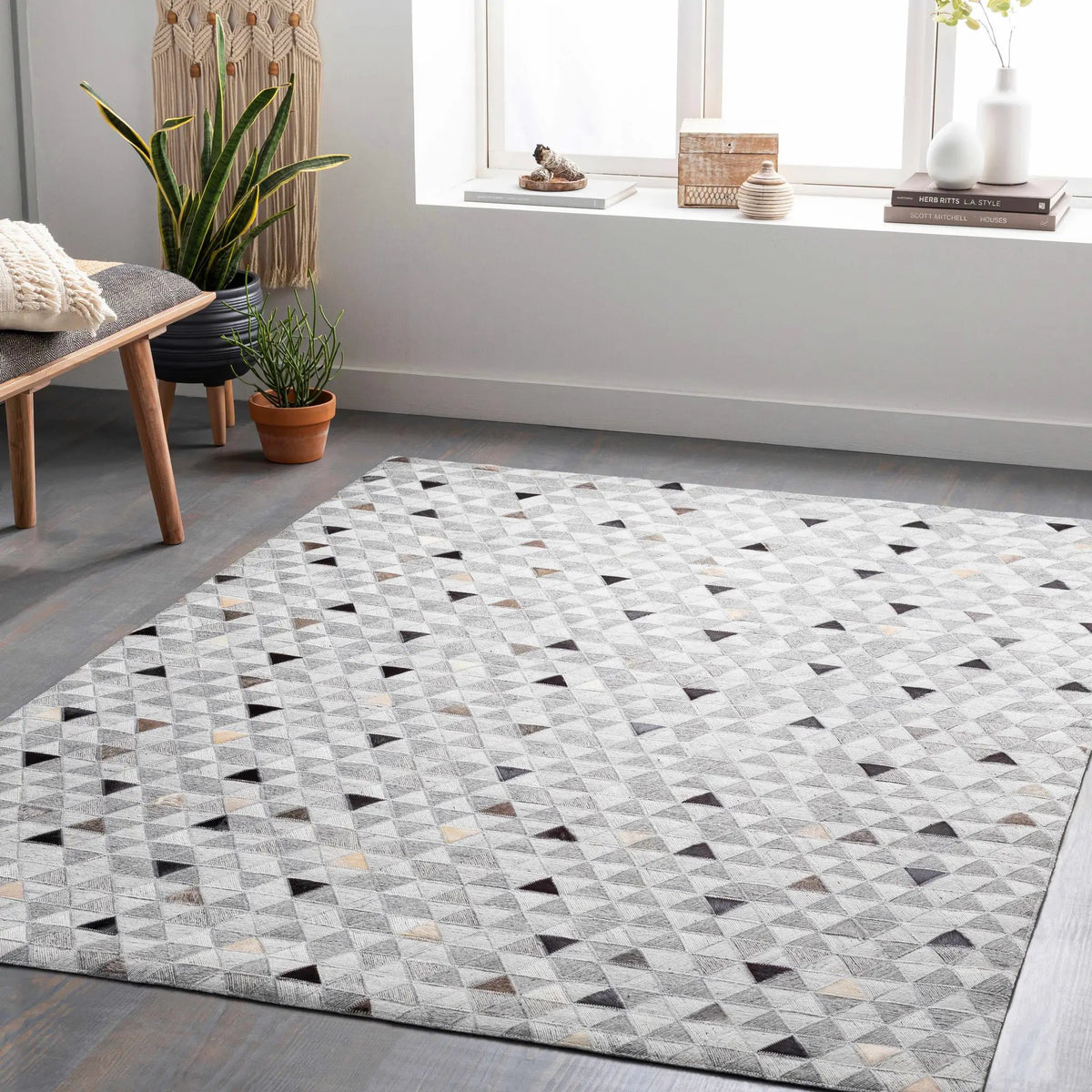 Horasan Area Carpet - Clearance, installed in a room