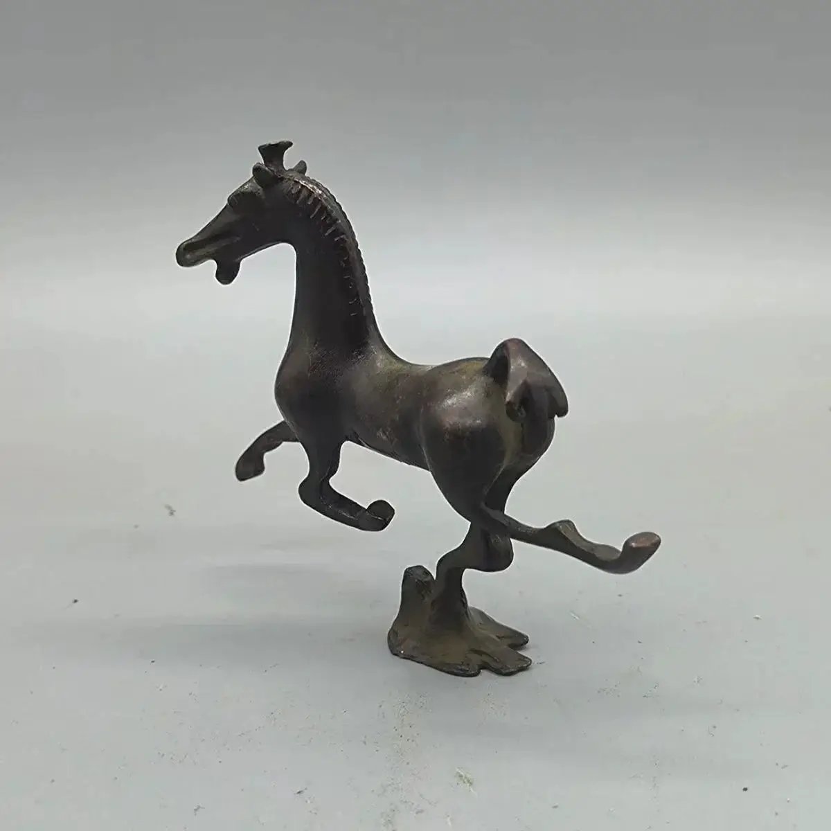 Horse Figurine - Bronze Metal Desk by House Of Avana