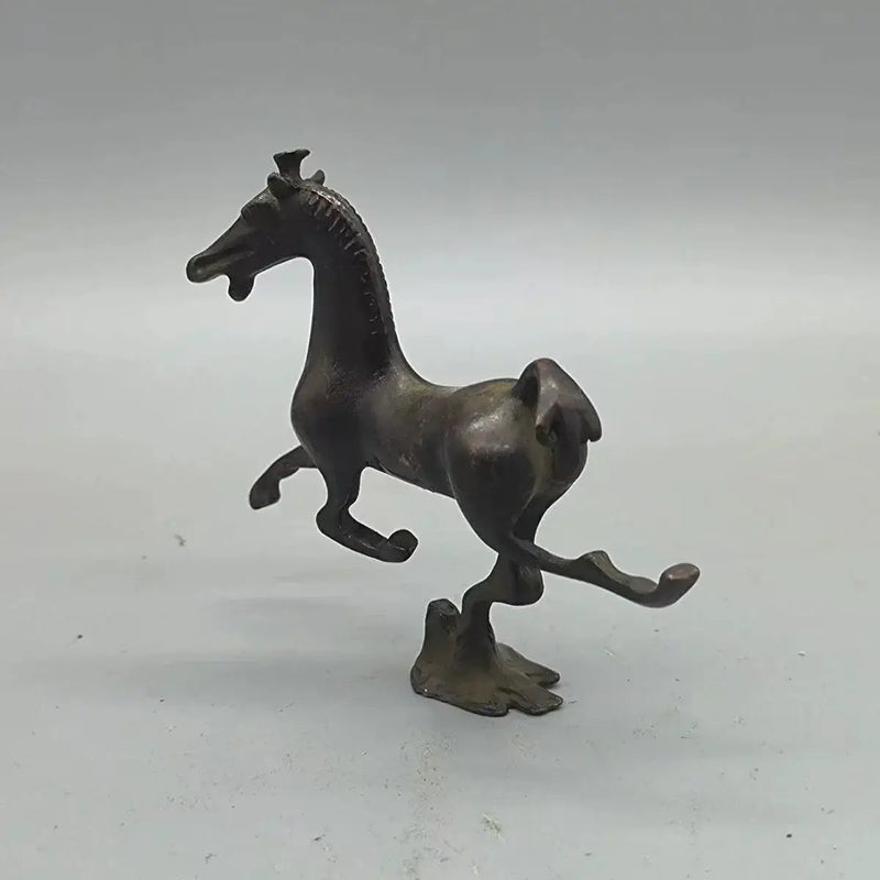 Horse Figurine - Bronze Metal Desk by House Of Avana
