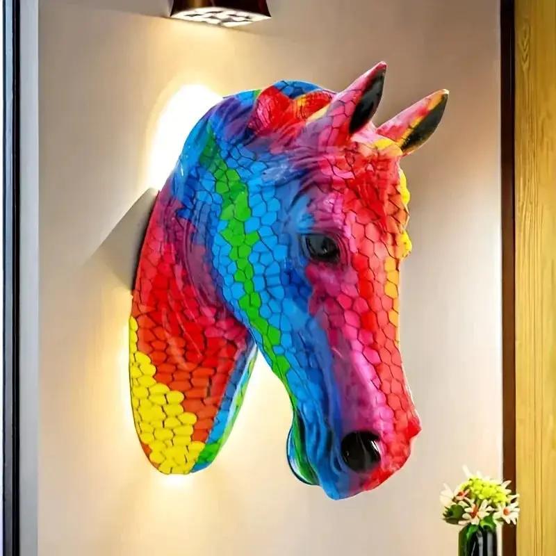 Horse Head - Handcrafted Gold Large by House Of Avana