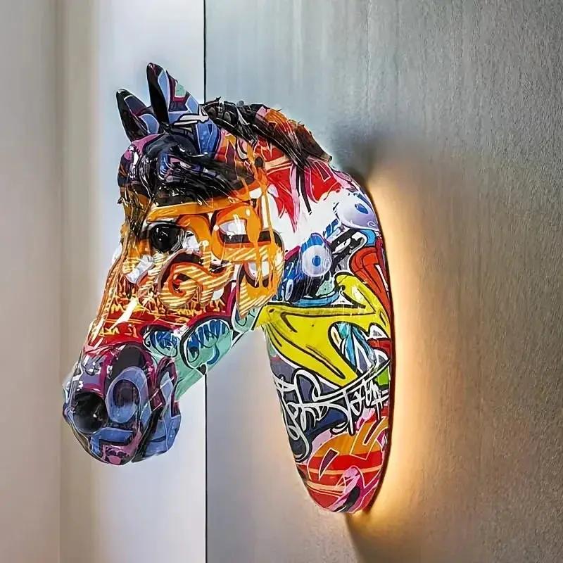 Horse Head - Handcrafted Gold Large by House Of Avana