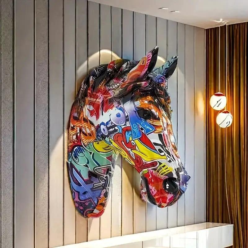 Horse Head - Handcrafted Gold Large by House Of Avana