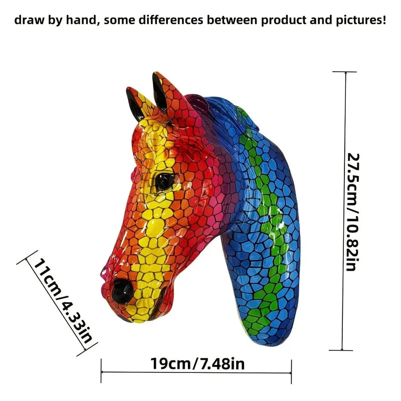 Horse Head - Handcrafted Gold Large by House Of Avana